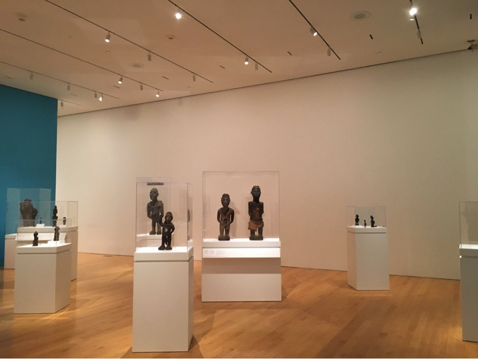 A picture of the “Power Figures” in the exhibit that I took while pretending not to follow visitors. 